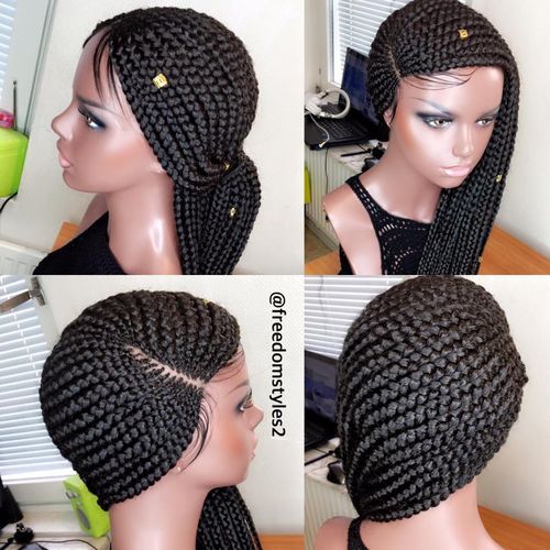 Braided Wigs Ghana Weaving Slide Roll