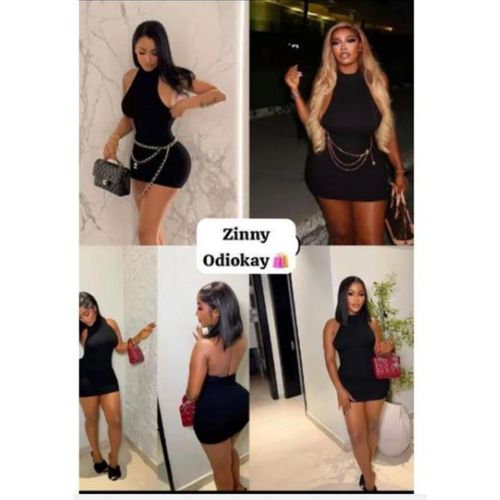 Sexy and unique ladies short gown