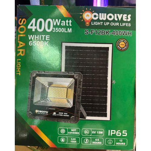 400w solar light Qc wolves