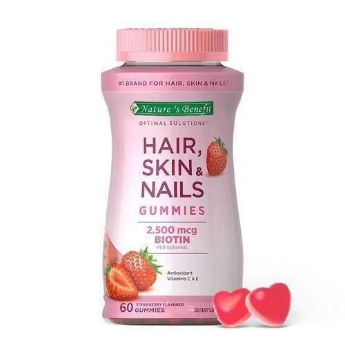 Hair Skin And Nails Collagen And Biotin 60 Gummies