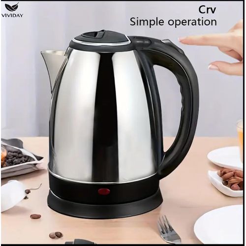 Electric Kettle - Automatic Power-off, Anti-scalding Dry, 360° Rotating Base, Food Grade Durable Design, for Home and Office Use, Office Water Heater, Modern Kitchen Appliance, Stylish Appliance, Sturdy Structure.