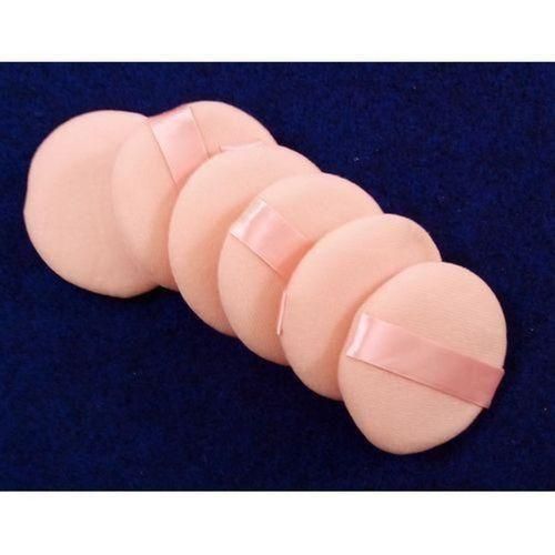 6 PCS PURE SOFT COTTON POWDER PUFF