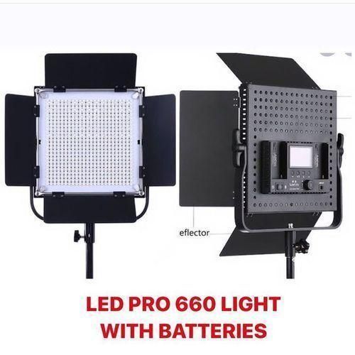 Led 660 PRO Light2BattrsStandRemoteAdapterBatt Charger