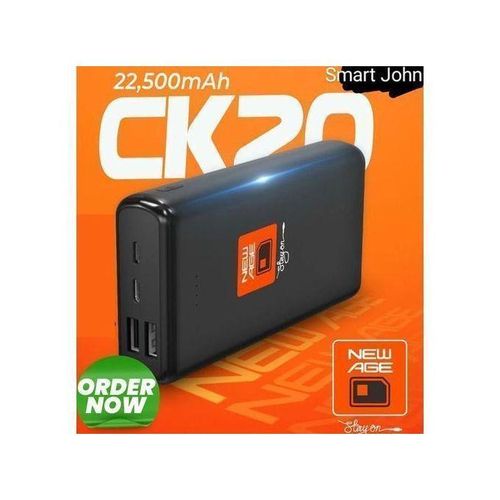 22500 Power Bank Support Type-C 2way Fast Charging