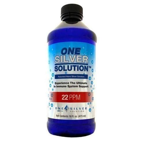 One Silver 22ppm Silver Solution 16oz Metallic Nano-Silver