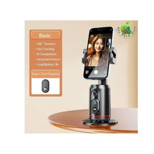 360° Smart Auto Face Tracking Selfie Stick Tripod Q02 - Ai Intelligence For Android And Ios