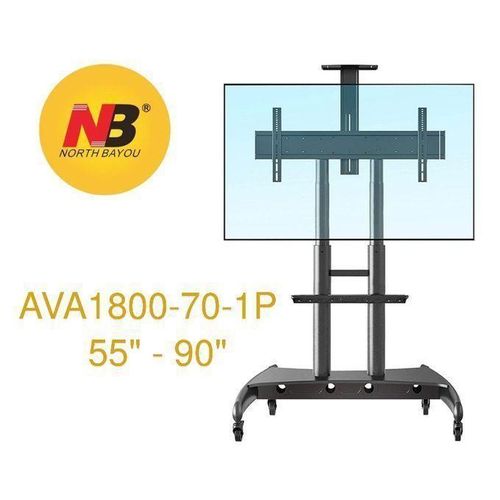 New Modern TV Stand With Trolleys Suitable For 55-90