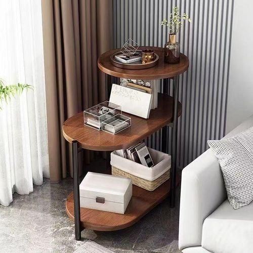 3 Tier Modern Side Table, Bedroom End Table