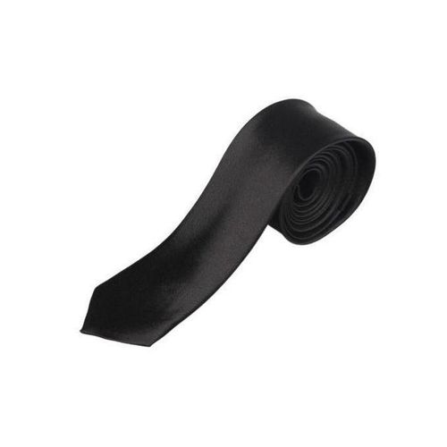Quality Long Tie For Men-Black