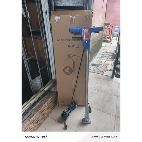 Scrubber machine handle