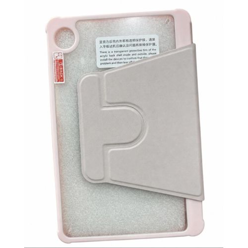 360 rotation leather flip case for Samsung Galaxy a11 / a9 (8.7 inch) - pink