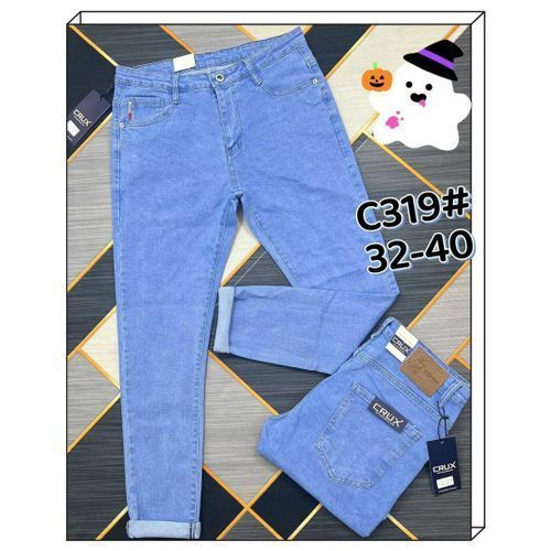 Sky Blue Quality Stock Jean For Men