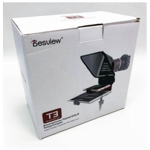 Professional Desview T3 Teleprompter For Smartphone, Tablet & DSLR Camera With Remote Control