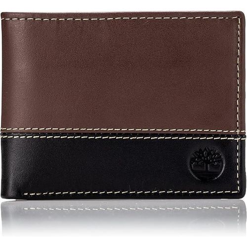 Men's Leather Hybrid Bifold Wallet