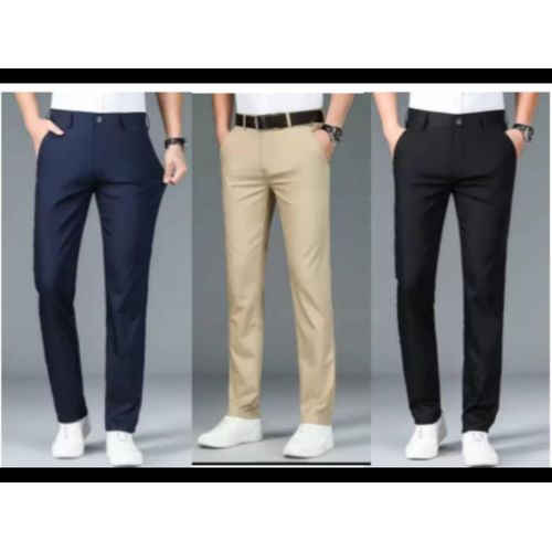 Quality Smart 3 In 1 Chinos Trouser For Men