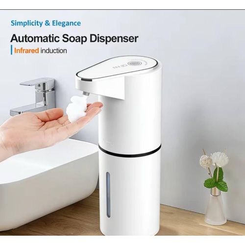 Bathroom Automatic Sensing Soap Dispenser Type C Multiple Levels Contactless Electric Frother Charging Wall Mounted Vertical