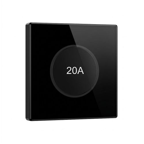 20A High-Power Touch Switch Glass Panel