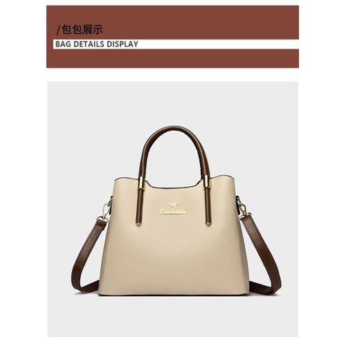 Ladies Hand Bag High Capacity Tote Bag Leather Shoulder Bag