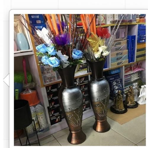 Decorative Wood Flower Vase Decor