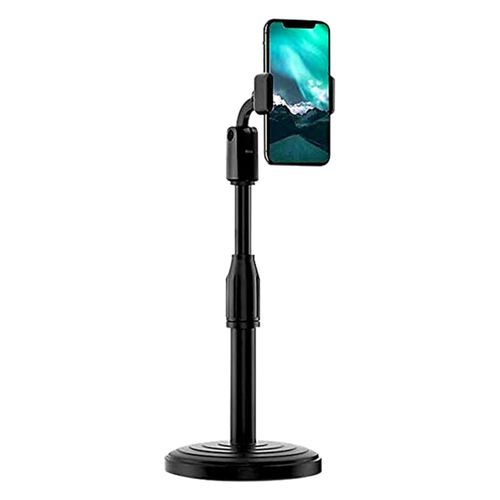 Desktop Mobile Phone Stand Holder – 360° Rotatable Height Adjustable Phone Stand for Live Streaming & Video Calls