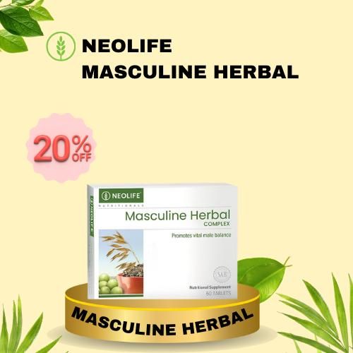 Masculine Herbal Complex - 60 Tablets (Single)