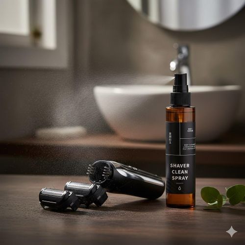 Ultimate Electric Shaver Sanitizer, Multipurpose Deep Cleaner Spray, Professional Razor Maintenance, 5-in-1 Blade Care Solution, High-Power Shaver Wash, Universal Grooming Tool Cleaner, Anti-Microbial Razor Spray, Rapid Dry Sanitizer