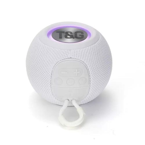 Tg-337 Mini Portable Bluetooth Speaker - White