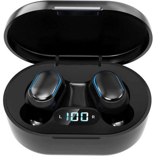 Wireless Earbuds, Bluetooth 5.3 Headphones HiFi Deep Bass with Mic ,120H Playtime LED Display ,IPX7 Waterproof Button Control True Wireless Earphones,One-Step Pairing,In-Ear Noise Reduction Headset