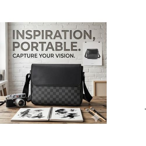 Premium men leather bag Classy men sling bag everyday carry bag men men compact shoulder bag men side bag business crossbody bag for men classic men leather handbag men travel crossbody bag Elegant men crossbody bag men accessory bag