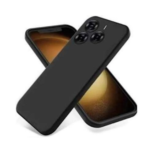 Silicone Backcase For Redmi Note 14 - Black