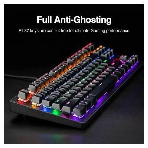 Raiku R905 Wireless Keyboard And Mouse Combo – RGB Backlit – Rechargeable – Silent Keys – 2.4GHz