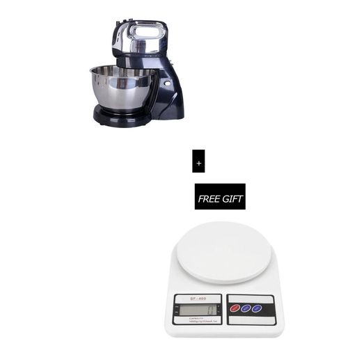 Electric Cake Mixer With Big Bowl And Free Kitchen Scale