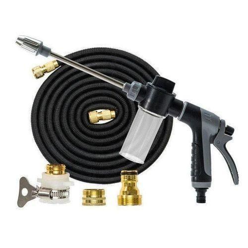 High Pressure and Car Wash Powerful Cordless Water Spray Nozzle for Car, Deck & Garden Pressure Washer, Car Wash Gun, Expandable Hose, Magic Hose, Water Spray Gun.