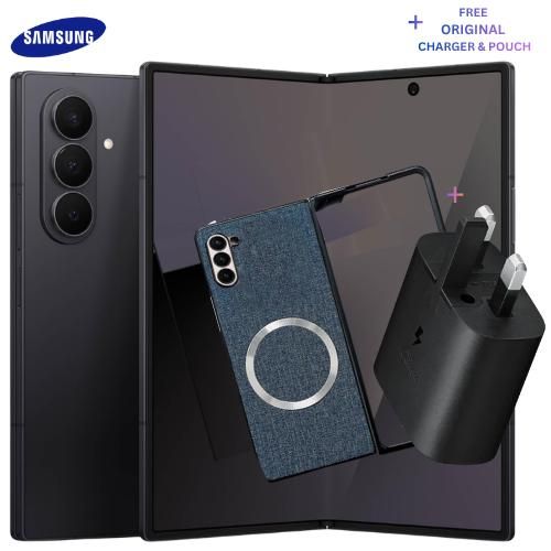 Galaxy Z Fold 7 - 5G 512GB/256GB ROM - 12GB RAM Android, AI Smartphone, AI Photo Edits, Large Screen, Long Battery Life With Free Original charger & Phone case pouch