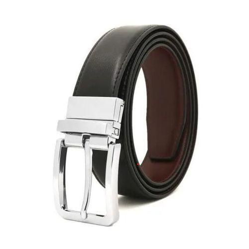 Black-Brown Double Sided Reversible Men Leather Belt