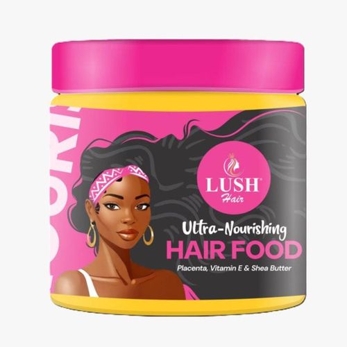 NAFDAC APPROVED Ultra Nourishing Hair Food with Placenta, Vitamin E & Shea Butter - 500ml (Big Size)
