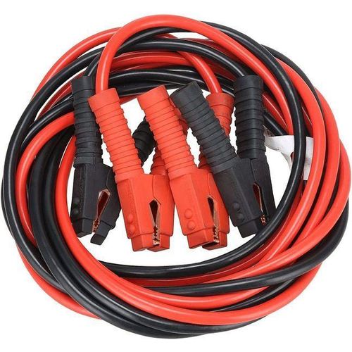 2000AMP Heavy-Duty Auto Jumper Cable Battery Booster with Alligator Clamps, Car Truck Emergency Battery Charging Cables for Engine Start (Red Positive, Black Negative)