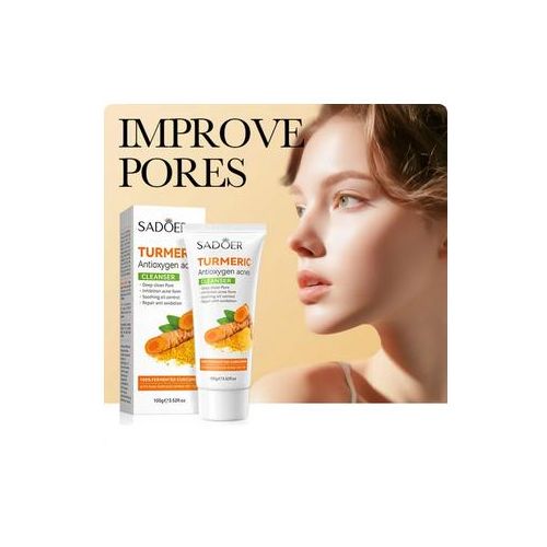 Whiten*ing And Anti-Acne Cleanser Rich Foam Deep Cleansing Reduce Fine Lines Lighten Acne Marks Brighten Skin Moisturizing Remove Blackheads And Remove Acne Suitable For Oily Skin And Acne-Prone