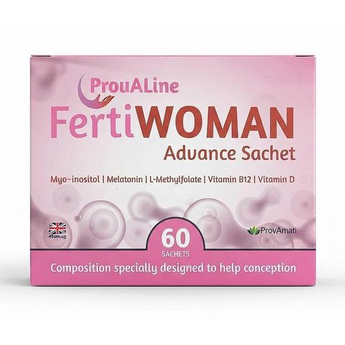 FertiWOMAN Advance Sachet - Myo-Inositol, Mela-tonin & Vitamin D - 60 Sachets