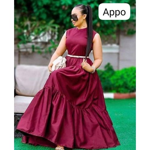 Elegant Trendy Free Gown For Ladies.