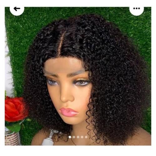 Latest Water Curly Hair Wig For Ladies