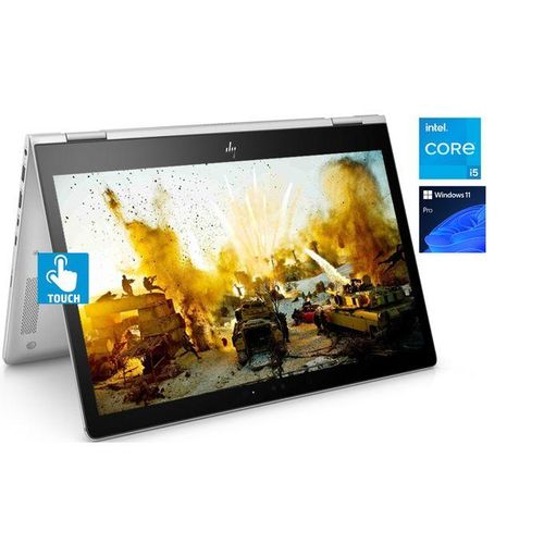 EliteBook X360 TOUCH Intel Core I5- 8GB RAM/1TB SSD/Backlit Keyboard/FP Reader Wins 11 Pro +BAG