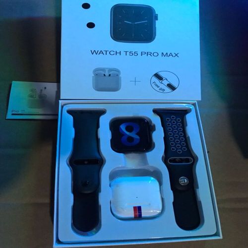 T55 PRO MAX SMART WRISTWATCH SERIES 8 FOR IPHONE AND ANDROID