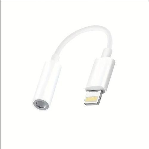 Lightning To 3.5mm Headphone Adapter For IPhone - Friendly Compact Design, No Battery Needed, Durable Connector For Car Stereo & Wired Headphones, Headphone Accessories, Audio Device Adapter, Minimalist Adapter, Quality Connectivity