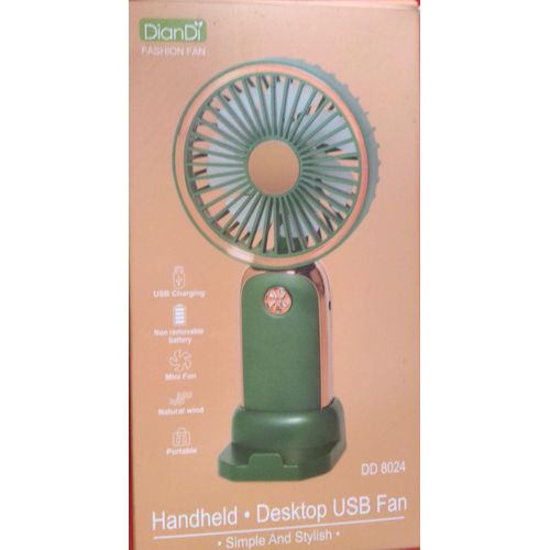 DIANDI DD Portable Handheld Fan – Rechargable & Quiet Personal Cooler