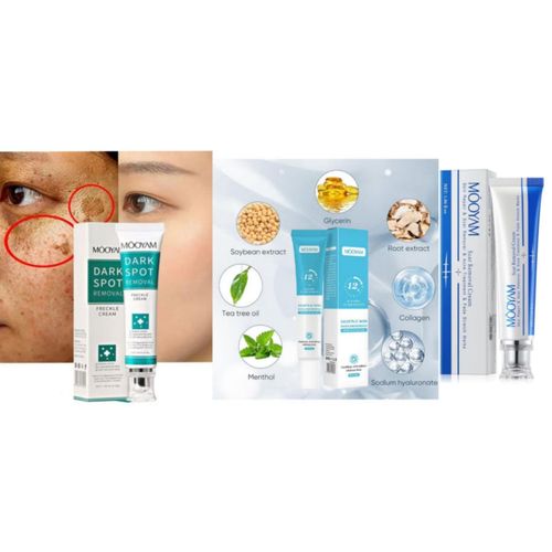 Freckle dark spot + 12hr acne salicylic acid & scar removal cream