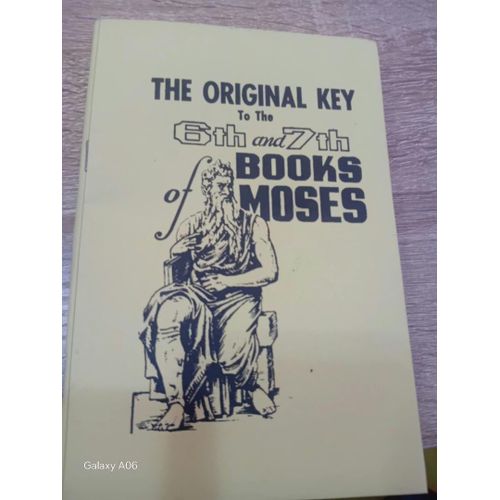 The Original Key to the Sixth and Seventh Books of Moses
