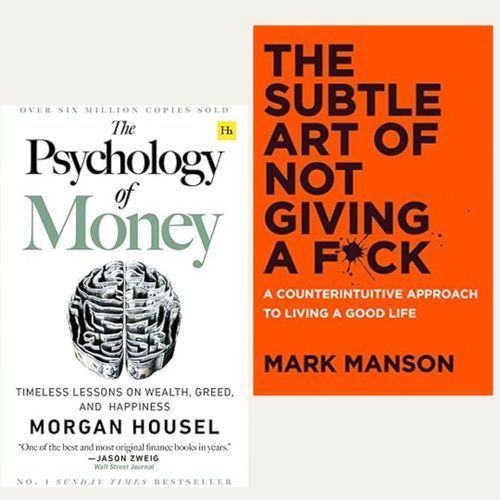 Bookmart The Subtle Art Of Not Giving A F*-ck + The Psychology Of Mone