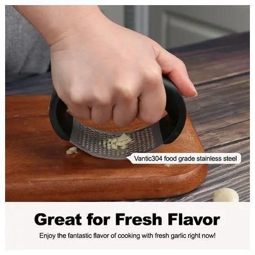Stainless Garlic Crusher Chopper Gadget