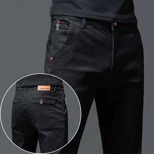 High Quality Black Stock Jeans For Men